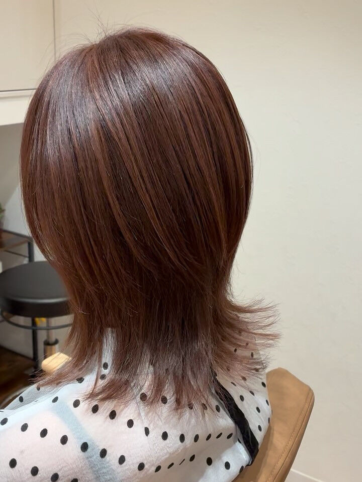 🌸春らしくピンクアッシュに🌸